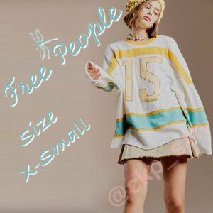 NWT Free People Sports Tee Sz XS